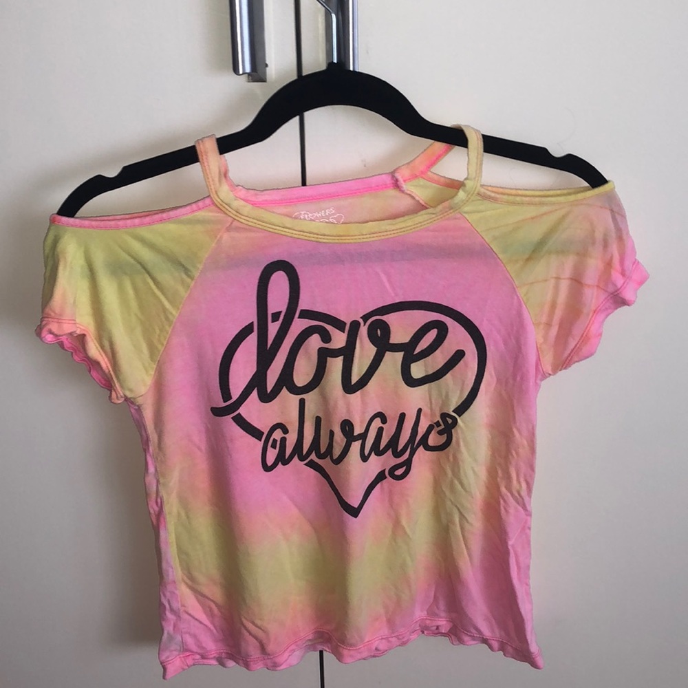 "Love Always" Tie Dye Top